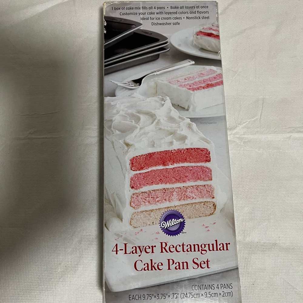 4-Layer Cake Pan Set